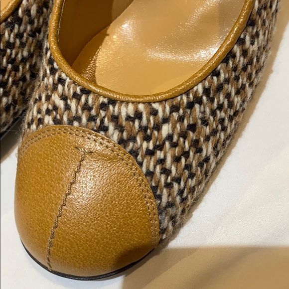 Prada tweed Heels 401/2 - Picture 4 of 6